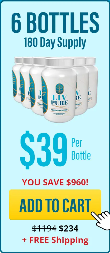 liv pure six bottles pack